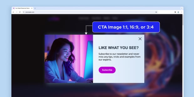 Ideal aspect ratio for CTA images
