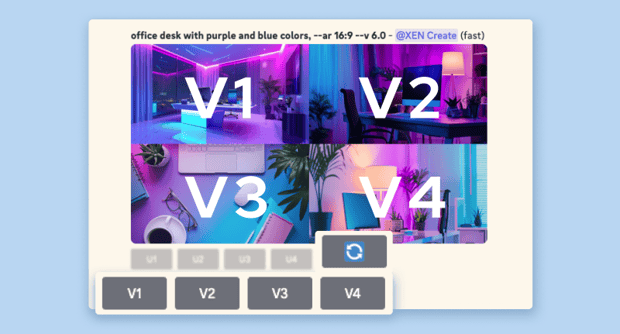 Select an Image or Create Variations