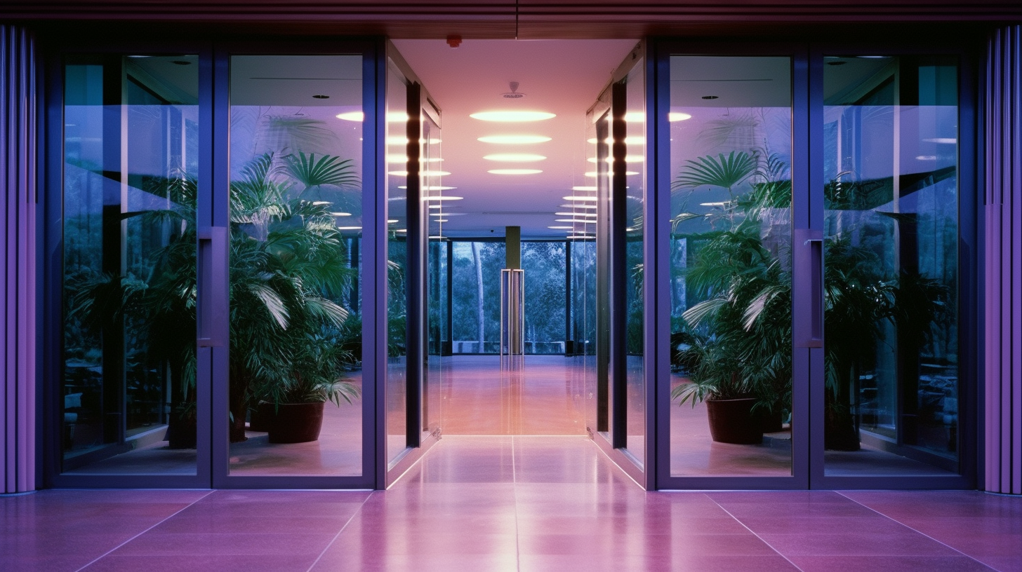 Imagining what the future XEN Create office foyer might look like in Midjourney.