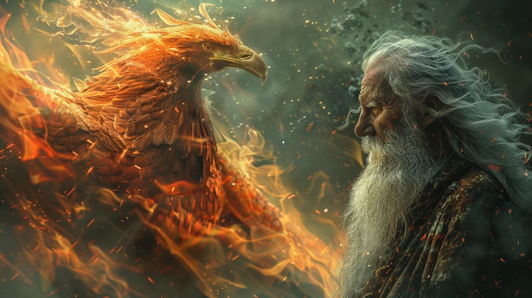 Phoenix and wizard
