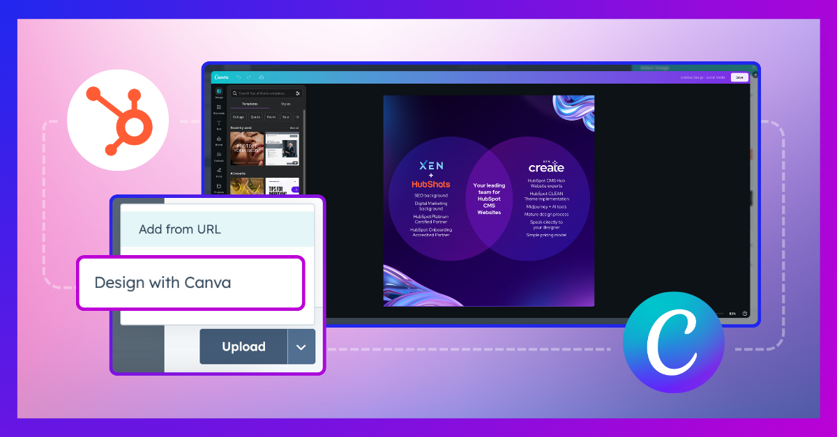 Streamlining content creation with the Canva-HubSpot integration